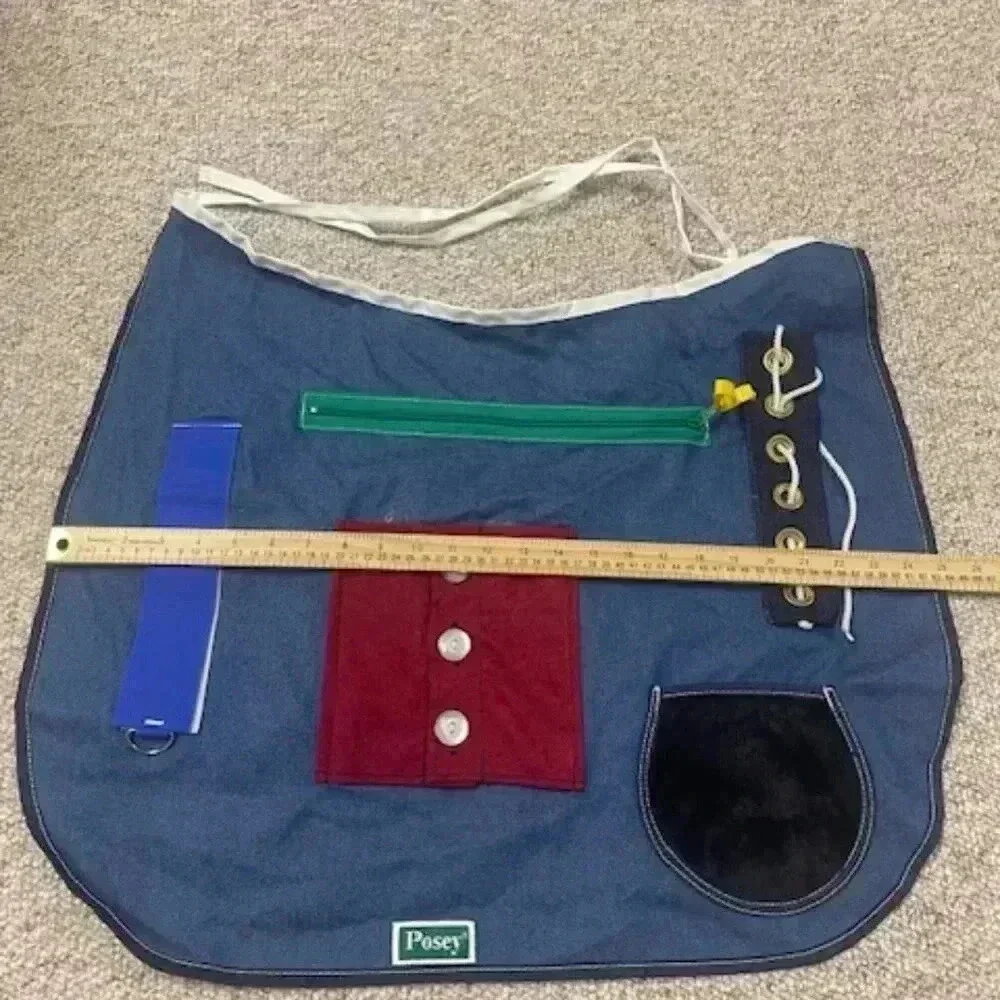 POSEY PHYSICAL THERAPY APRON COORDINATION PRACTICE FINE MOTOR SKILL